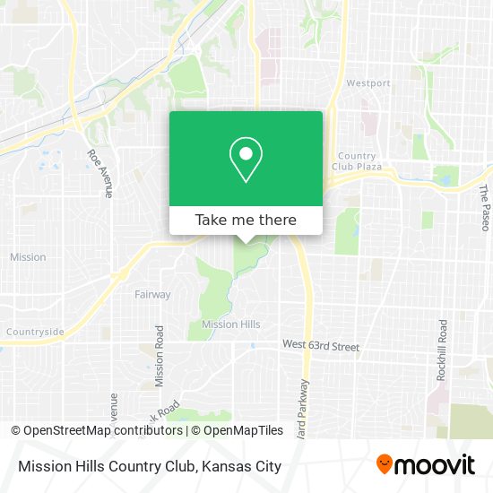 Mapa de Mission Hills Country Club