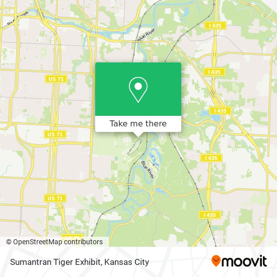 Mapa de Sumantran Tiger Exhibit
