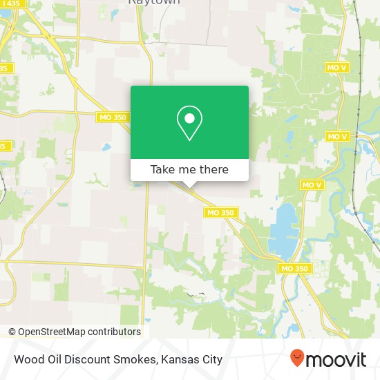 Mapa de Wood Oil Discount Smokes