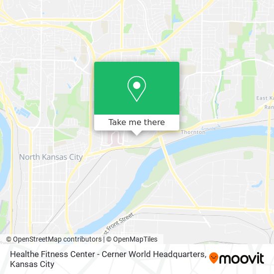 Healthe Fitness Center - Cerner World Headquarters map