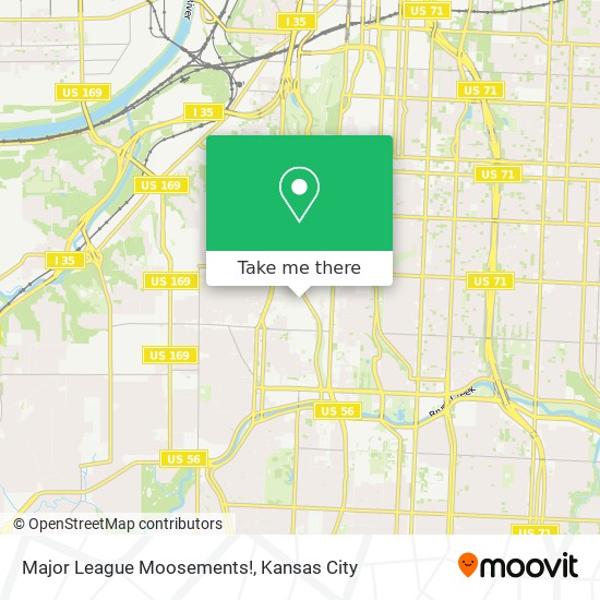 Mapa de Major League Moosements!