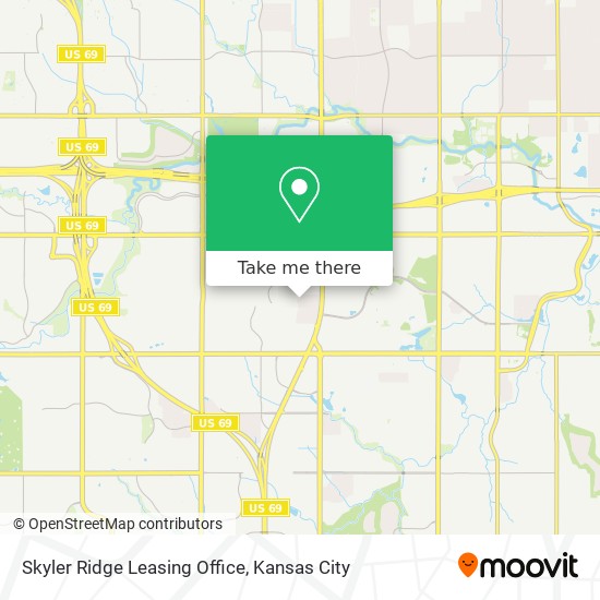 Mapa de Skyler Ridge Leasing Office