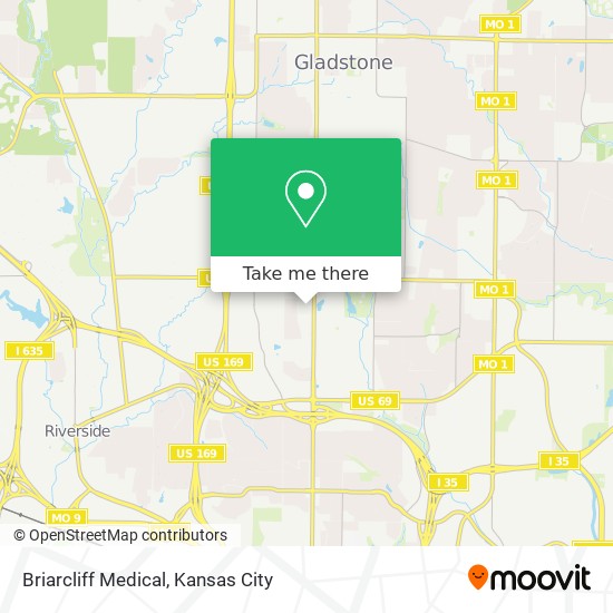 Briarcliff Medical map