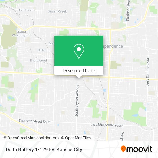 Mapa de Delta Battery 1-129 FA
