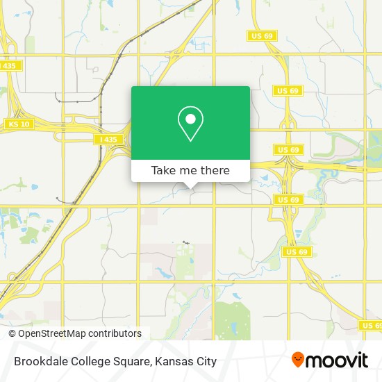 Brookdale College Square map