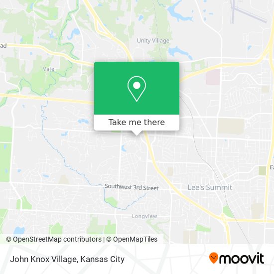 Mapa de John Knox Village