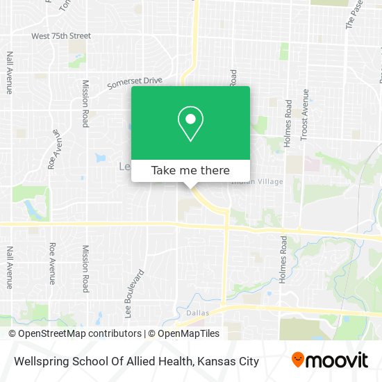 Wellspring School Of Allied Health map