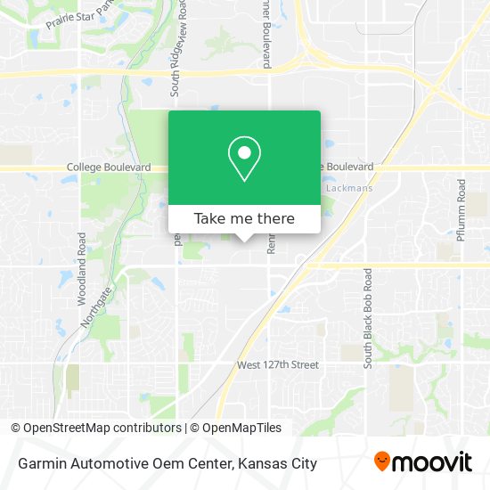 Garmin Automotive Oem Center map