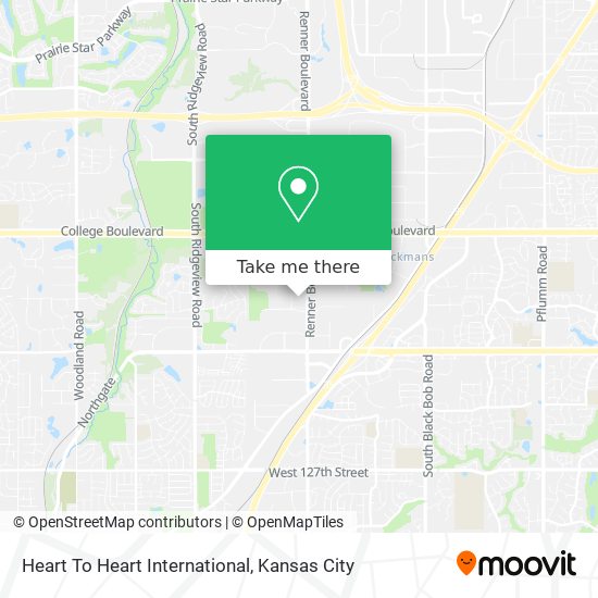 Mapa de Heart To Heart International