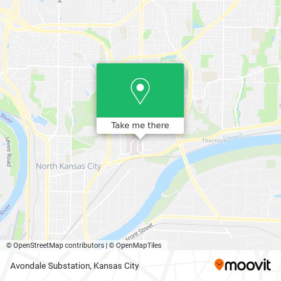 Mapa de Avondale Substation