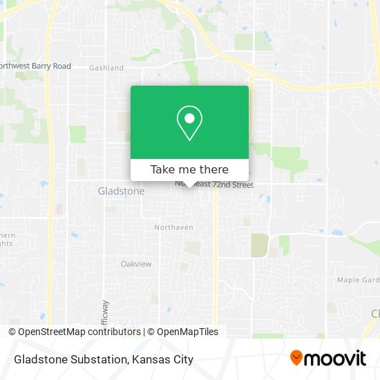Gladstone Substation map