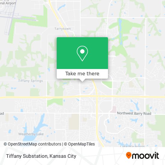 Tiffany Substation map