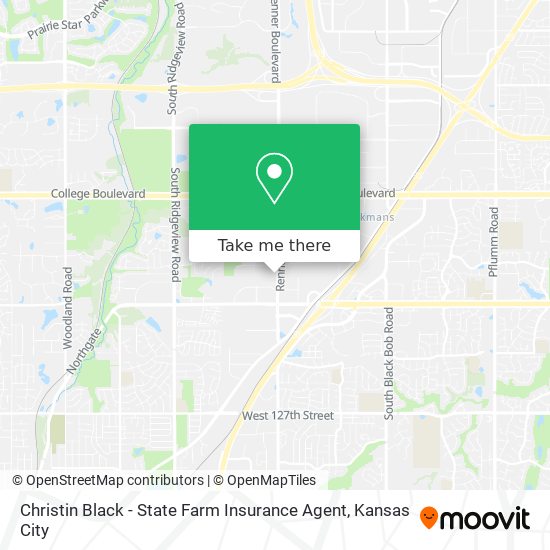 Christin Black - State Farm Insurance Agent map