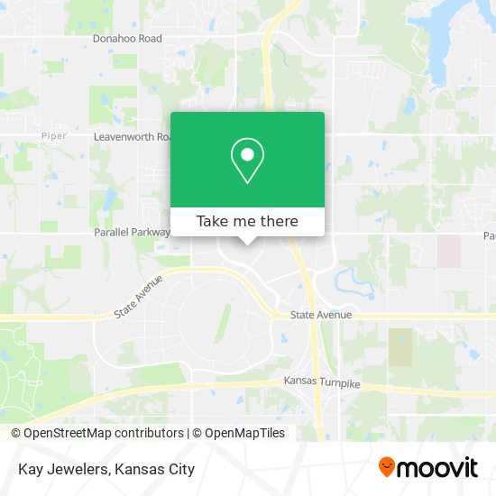 Kay Jewelers map