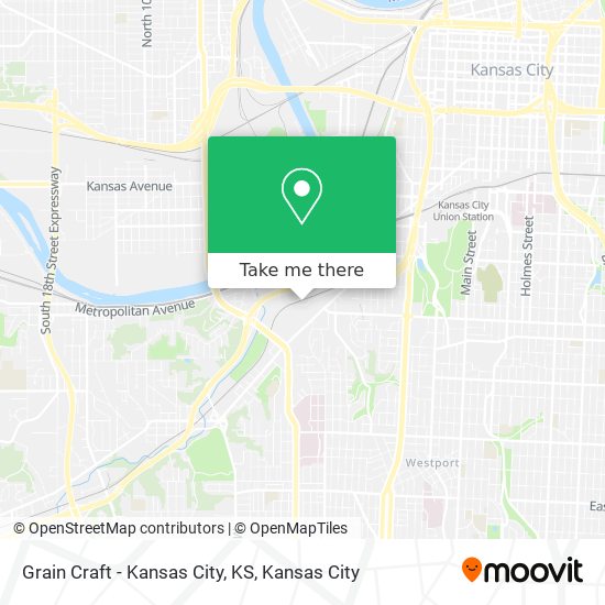 Mapa de Grain Craft - Kansas City, KS