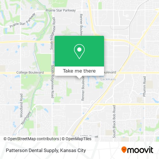 Mapa de Patterson Dental Supply