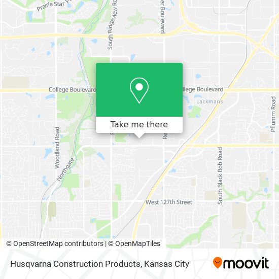 Husqvarna Construction Products map