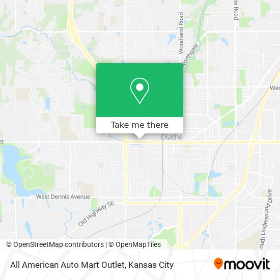 All American Auto Mart Outlet map