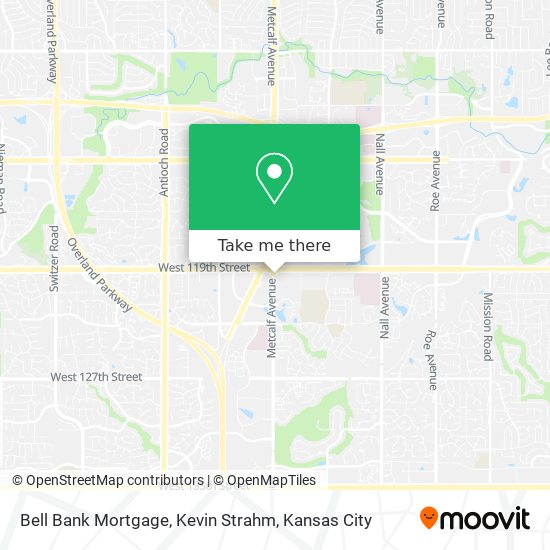 Mapa de Bell Bank Mortgage, Kevin Strahm