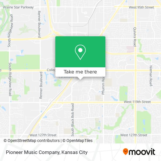 Pioneer Music Company map