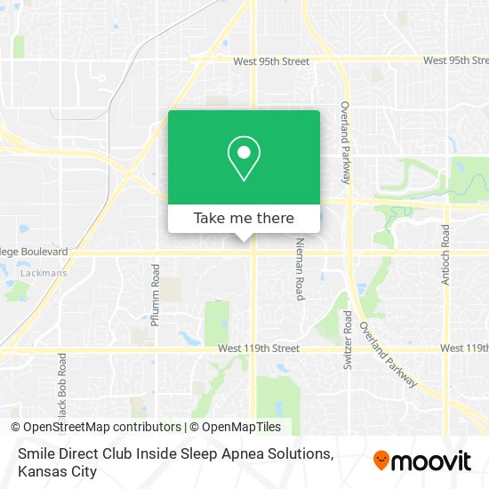 Mapa de Smile Direct Club Inside Sleep Apnea Solutions