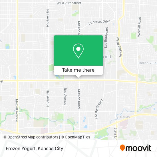 Frozen Yogurt map