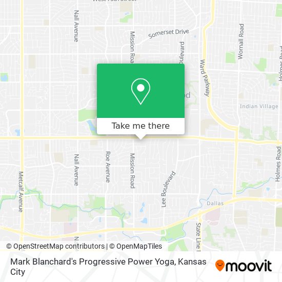 Mark Blanchard's Progressive Power Yoga map