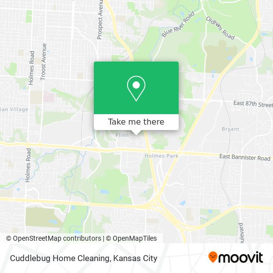 Mapa de Cuddlebug Home Cleaning