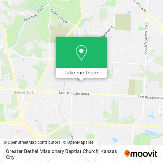Greater Bethel Missionary Baptist Church map