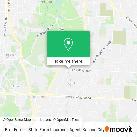 Bret Farrar - State Farm Insurance Agent map