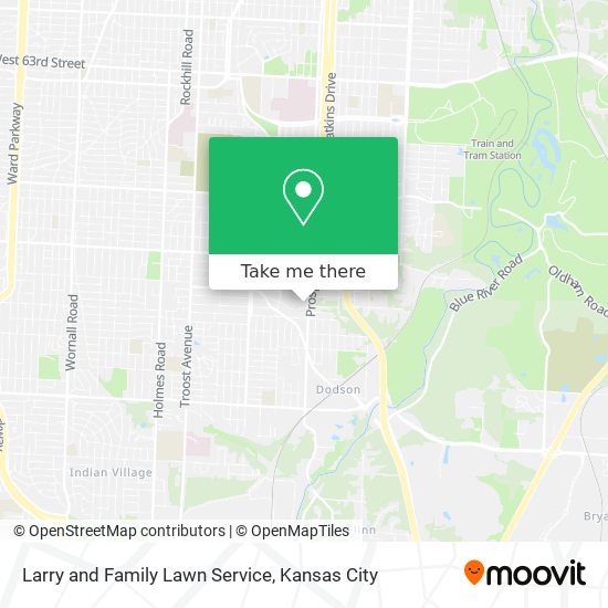 Larry and Family Lawn Service map