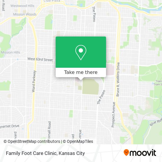 Mapa de Family Foot Care Clinic