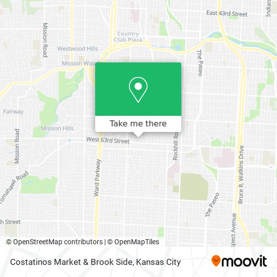 Costatinos Market & Brook Side map