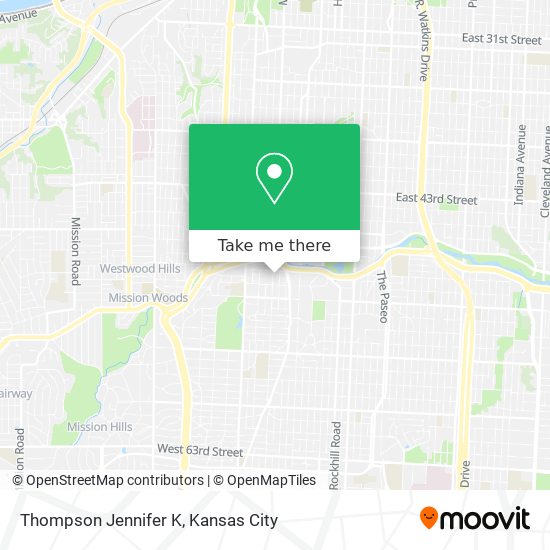 Thompson Jennifer K map