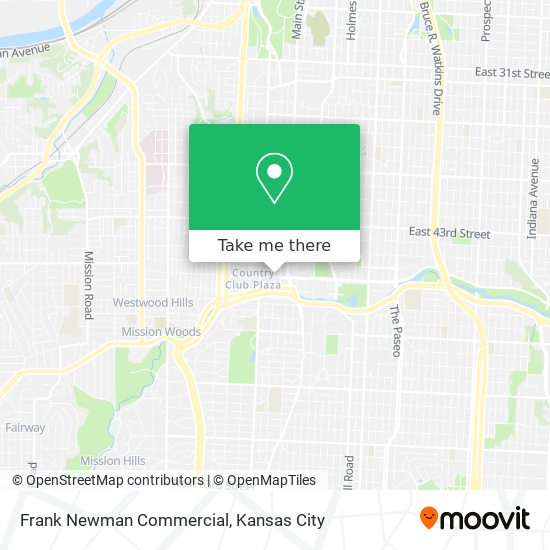 Frank Newman Commercial map