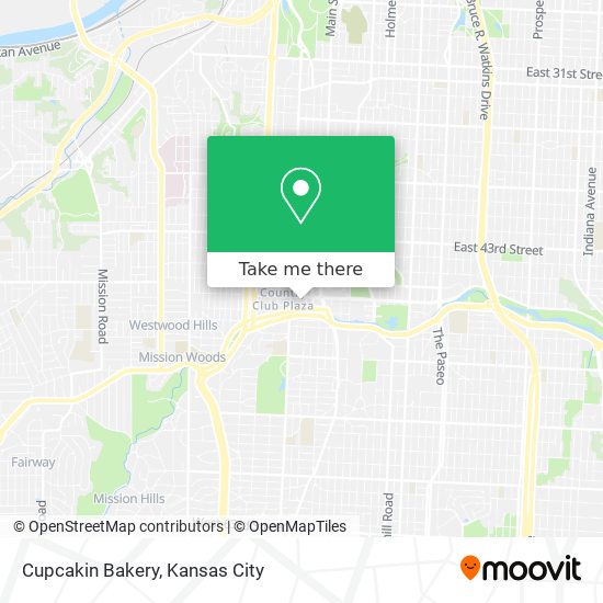Cupcakin Bakery map