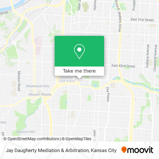 Jay Daugherty Mediation & Arbitration map