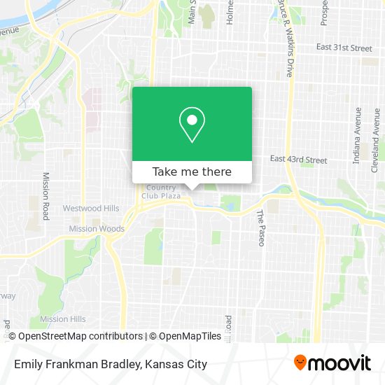 Emily Frankman Bradley map