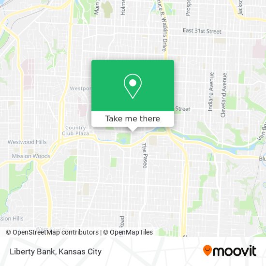 Liberty Bank map