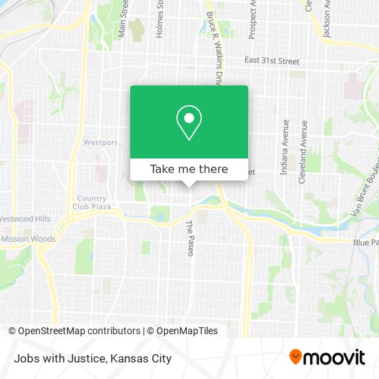 Jobs with Justice map