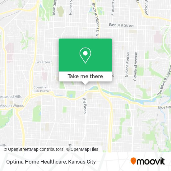 Optima Home Healthcare map