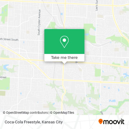 Coca-Cola Freestyle map