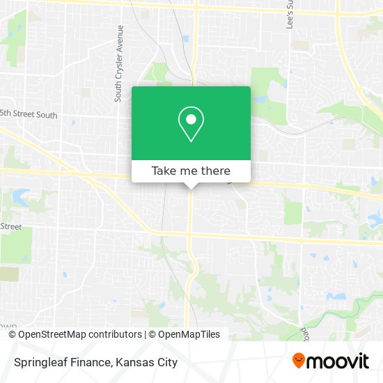 Springleaf Finance map