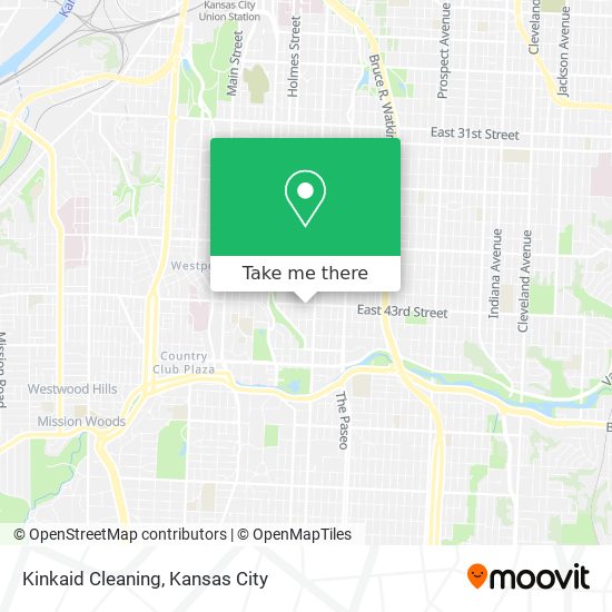 Kinkaid Cleaning map