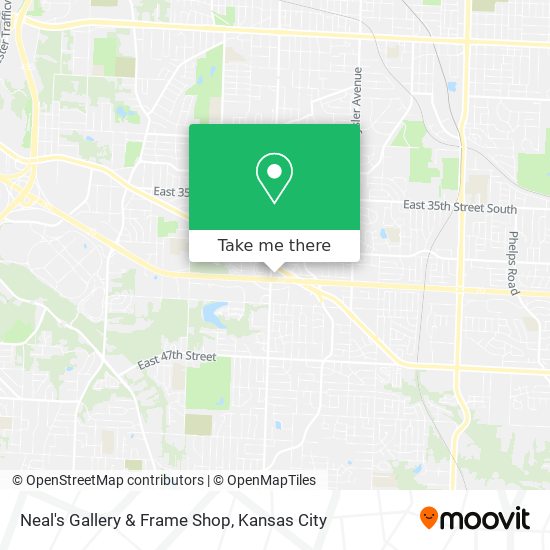 Mapa de Neal's Gallery & Frame Shop