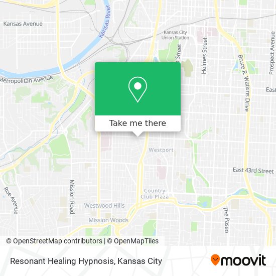 Resonant Healing Hypnosis map