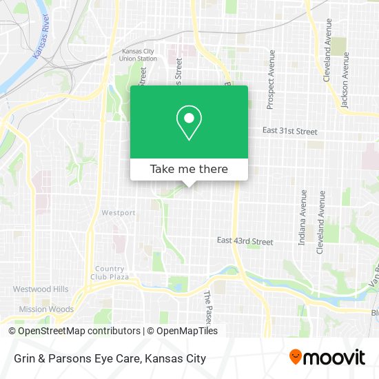 Grin & Parsons Eye Care map