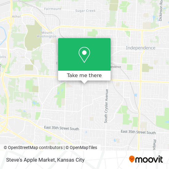 Steve's Apple Market map