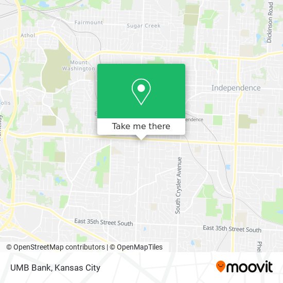 UMB Bank map