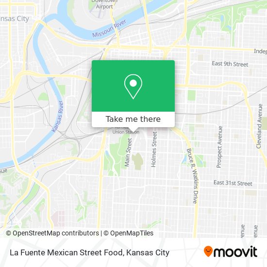 La Fuente Mexican Street Food map